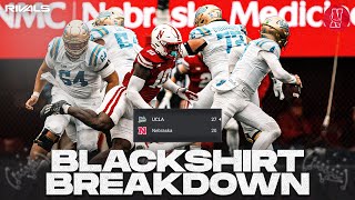 Film breakdown of Nebraska footballs 2720 loss to UCLA  Blackshirt Breakdown [upl. by Bari]