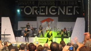 Foreigner  Urgent  The Greatest Hits Tour 2013 [upl. by Ku728]