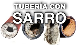 Destapar Tuberia Tapada con Sarro [upl. by Eniamurt]