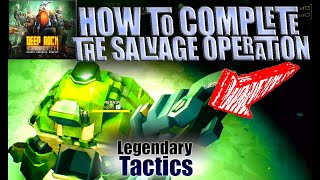 How to Complete The SALVAGE OPERATION in Deep Rock Galactic  Strategy Tips  Legendary Tactics [upl. by Otirecul]