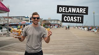 Exploring the DELAWARE coast Cape Henlopen State Park  Rehoboth Beach [upl. by Erleena]