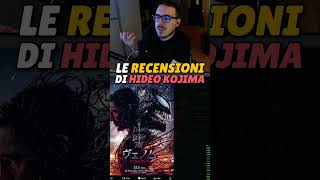 Le RECENSIONI di HIDEO KOJIMA dramanews short hideokojima [upl. by Shirlee]