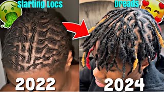 My Dreadlock Journey I 2 Year Transformation CRAZY GROWTH [upl. by Anemaj]