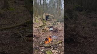 Hammock camping loch side Scotland wildcampingscotland hammock shorts campfire [upl. by Amorita]