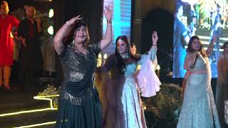 Family Dance Performance  Mash up Old Bollywood Songs [upl. by Eniretac]