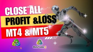 FREE EA CLOSE ALL PROFIT amp LOSS MT4 amp MT5 [upl. by Nylaroc350]