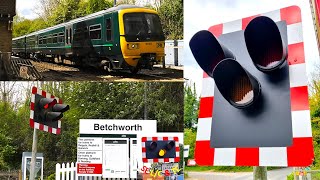 Betchworth Level Crossing Surrey [upl. by Ellerihs]