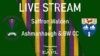 Saffron Walden v Ashmanhaugh amp BW CC EAPL [upl. by Nidya]