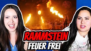 FIRST TIME Listening to Rammstein  Feuer Frei Madison Square Garden   Two Sisters REACT [upl. by Otnicaj]