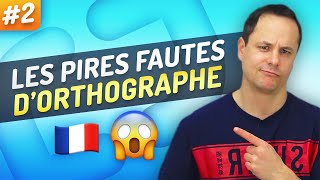 TOP 10 des Fautes dOrthographe que Même les Français Commettent 😱 2 [upl. by Dorolice]