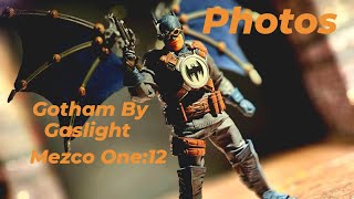 Mezco One12 Batman Gotham By Gaslight Figure Review Photos Only [upl. by Adnylem]