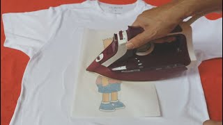 Como PONER cualquier FOTO o DIBUJO en tu CAMISETA [upl. by Enialahs]