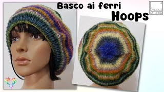 Un cappello facilissimo ai ferri quotHOOPSquot [upl. by Toombs932]