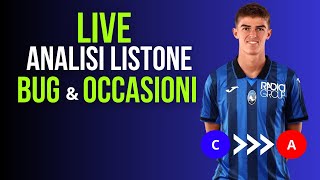 LIVE FANTACALCIO Analisi Listone Bug e Fasce  Guida all’Asta del Fantacalcio 202425 [upl. by Neff]