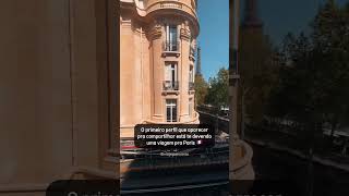 O metrô com a melhor vista de mundo conheça Paris e a Torre Eiffel de um jeito único Shorts [upl. by Pussej]