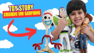 Como Fazer o Garfinho do Toy Story com Materiais Simples  Nico Games [upl. by Ecidnak294]