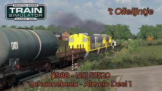 1988  NS 57520 Schoonebeek  Almelo Deel 1 [upl. by Cathyleen151]