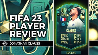 85 WINTER WILDCARDS JONATHAN CLAUSS PLAYER REVIEW  FIFA 23 ULTIMATE TEAM  MERRY CHRISTMAS  WW [upl. by Odnarb999]