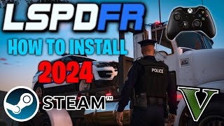 HOW TO INSTALL LSPDFR In 2024 EASY [upl. by Naitsirhk]