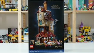 LEGO Harry Potter 76437 The Burrow  Collectors Edition  LEGO Speed Build Review [upl. by Verlie]