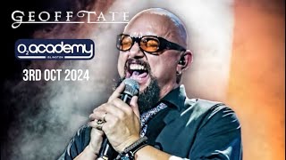 Geoff Tate  “Operation MindcrimeBreaking The Silence”  O2 Academy Islington 3rd October 2024 [upl. by Wurst]