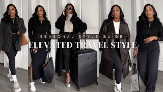 ELEVATED TRAVEL OUTFITS  LEVEL8 LUGGAGE REVIEW  Style Guide [upl. by Tuppeny766]