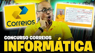 AULÃO DE QUESTÕES INFORMÁTICA CONCURSO CORREIOS 2024 NÍVEL MÉDIO [upl. by Retsae]