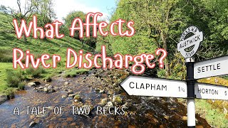 Factors affecting river discharge [upl. by Eikram811]