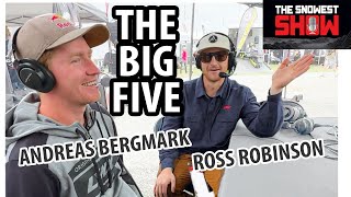 Andreas Bergmark amp Ross Robinson  The Big Five video series Lynx chat  The SnoWest Show podcast [upl. by Esile]