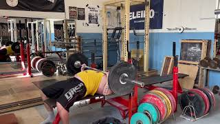 Bench press 55x60kg Volyme training today PLUS 2x25 60kg [upl. by Kimmel]