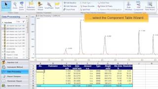 Chromeleon CDS Component table wizard [upl. by Aigroeg]