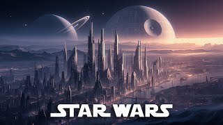 Coruscant Skyline Ambience amp Music  Star Wars [upl. by Lamonica]