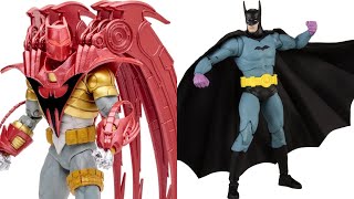 New McFarlane toys Batman 1st appearance and Azrael Armor action figures fully revealed preorder [upl. by Kirchner36]