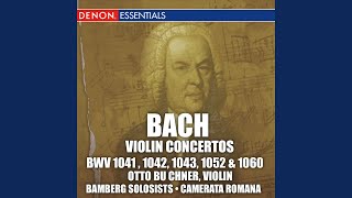 Concerto for 2 Violins Strings and BC BWV 1043 II Adagio [upl. by Evad]