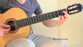 Lagrima Francisco Tarrega Classical Guitar Lesson with Tab [upl. by Inerney]