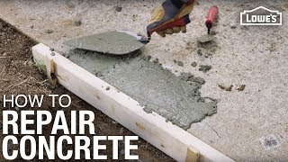 How To Repair Concrete  Pro Tips For Repairing Concrete [upl. by Keynes]