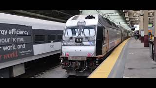 MultilevelALP46 72764530 on NJT 5126 to New York arriving at Newark  Penn Station on Track 4 [upl. by Trauts]