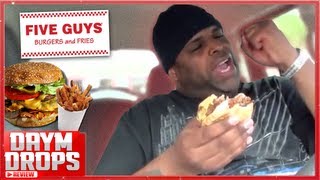 Five Guys Burgers and Fries Review [upl. by Enaasiali]