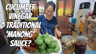 VLOG 442 KWEKKWEK WITH CUCUMBER VINEGAR amp TRADITIONAL MANONG DIPPING SAUCE [upl. by Tirrell]