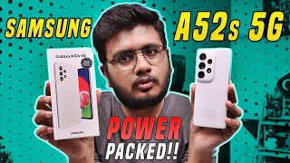 Samsung A52s 5G Unboxing  778G120HZ64MP OIS [upl. by Herrmann]