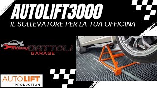 Il mio sollevatore nel garage AUTOLift3000 alza 3000kg con un avvitatore [upl. by Aekim]