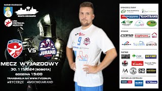 Liga Centralna ZPRP  11 kolejka  SMS ZPRP I Kielce  Jurand Ciechanów  30112024 [upl. by Ardra]