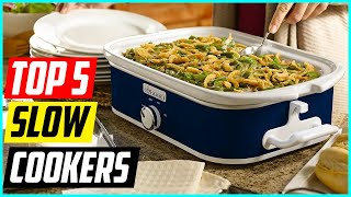 Top 5 Best Slow Cookers for 2023 [upl. by Gregoor]