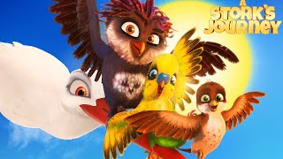 A Storks Journey 2017 Animated Film  Review [upl. by Kcirded]