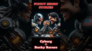 Metal vs Metal  Cyborg and Bucky’s Epic Arm Wrestling Duel [upl. by Sucramad296]