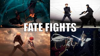 Top 20 Fate Series Fights 20k Subs Special [upl. by Iatnwahs]