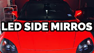 How To upgrade your Side Mirrors with LED Feat Oracle Lights [upl. by Camroc125]