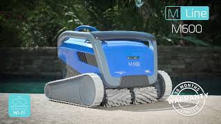 Dolphin M600 robotic pool cleaner top features [upl. by Yerffe]