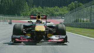 WRC Champ Sébastien Ogier driving a Formula 1 car Rally driver in F1 car [upl. by Auop139]