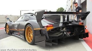 Pagani Zonda Revolucion INSANE Sound [upl. by Eneryc]